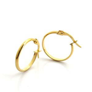 Argollas Oro 18k