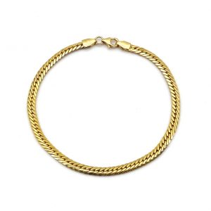 Pulsera Oro 18k Con Circonita