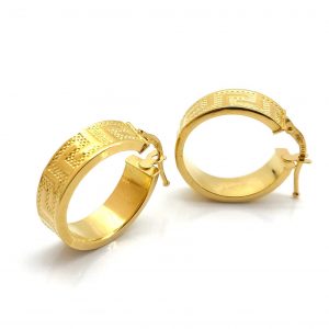 Argollas Oro 18k