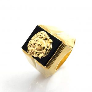 Sello Oro 18k Con Onix