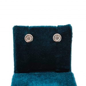 Pendientes Oro 18k Con Circonita