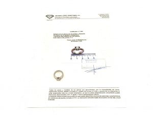 Sortija Oro 18k Con Diamante