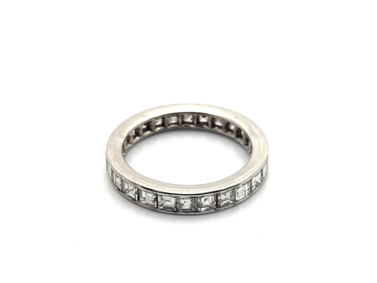 Alianza Oro 18k Con Diamante - Imagen 2