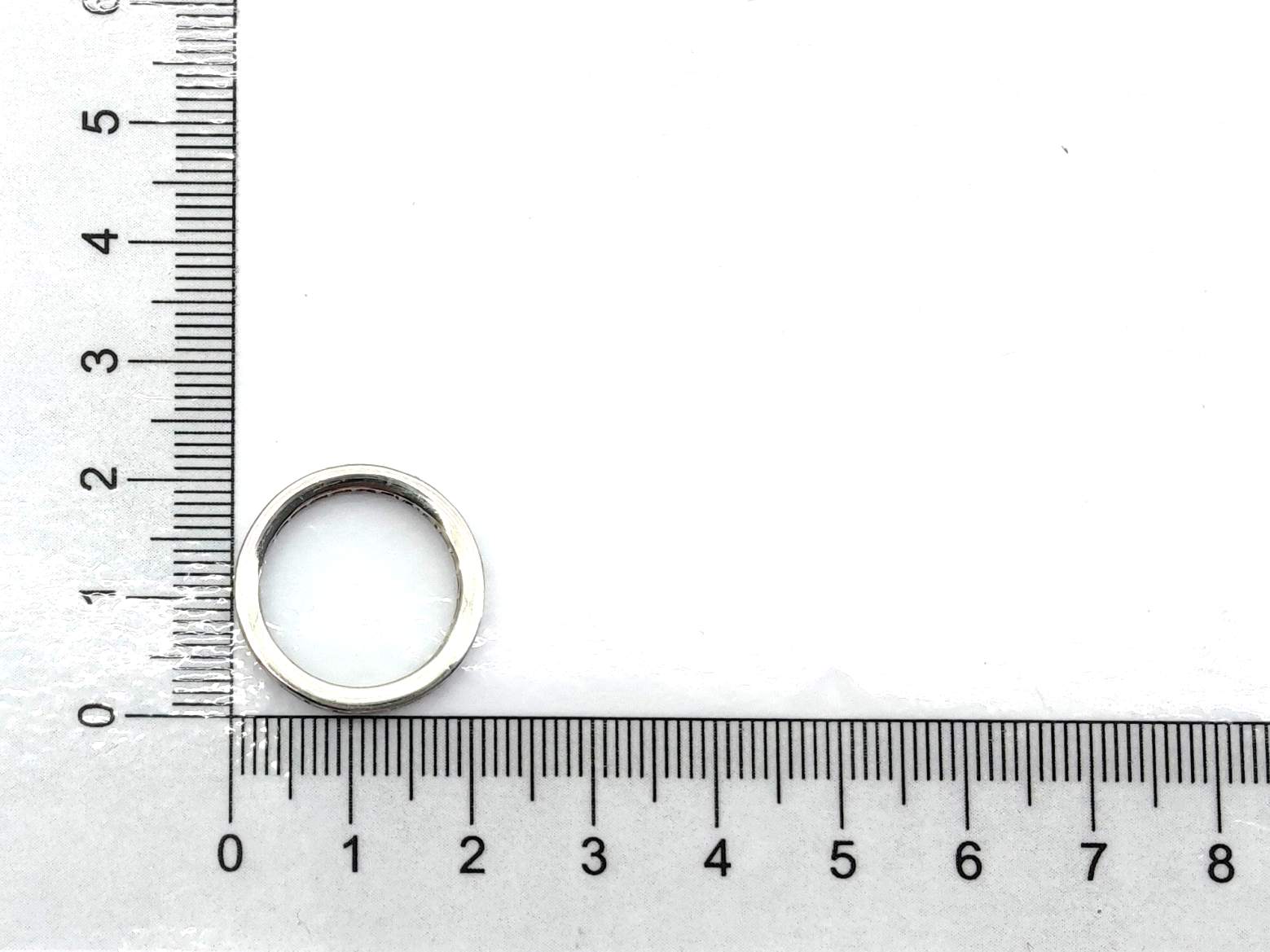 Alianza Oro 18k Con Diamante - Imagen 3