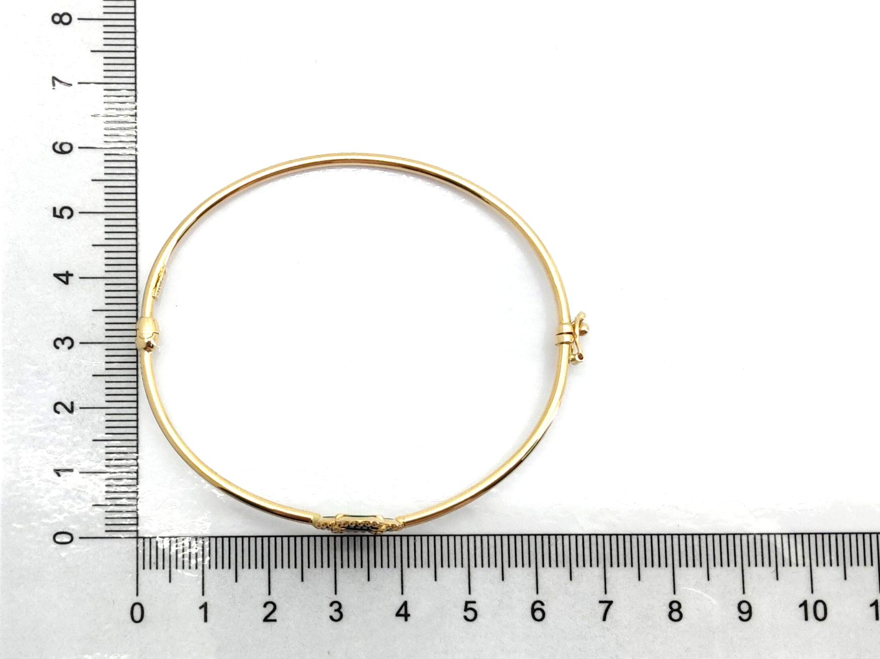 Pulsera Oro 18k Con Malaquita - Imagen 4