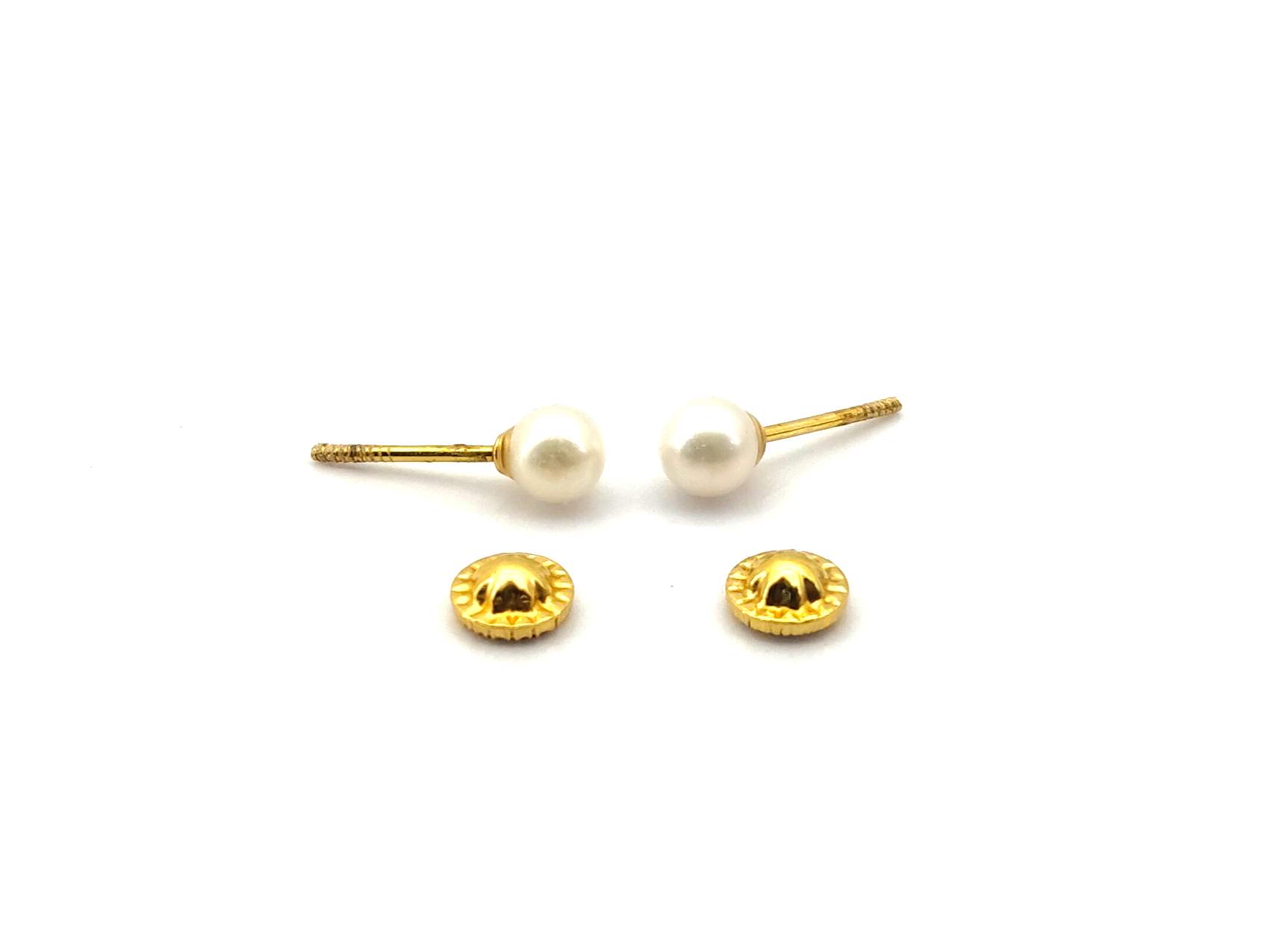 Pendientes Oro 18k Con Circonita - Imagen 3
