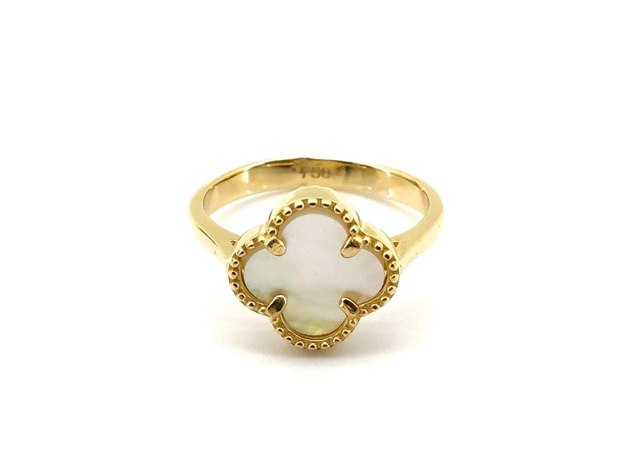 Sortija Oro 18k Con Cuarzo - Imagen 2