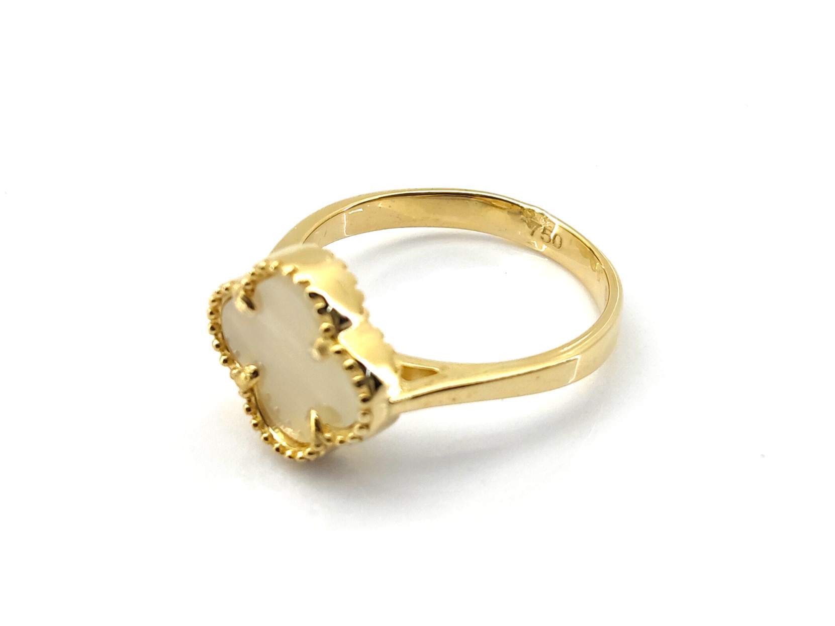 Sortija Oro 18k Con Cuarzo - Imagen 3