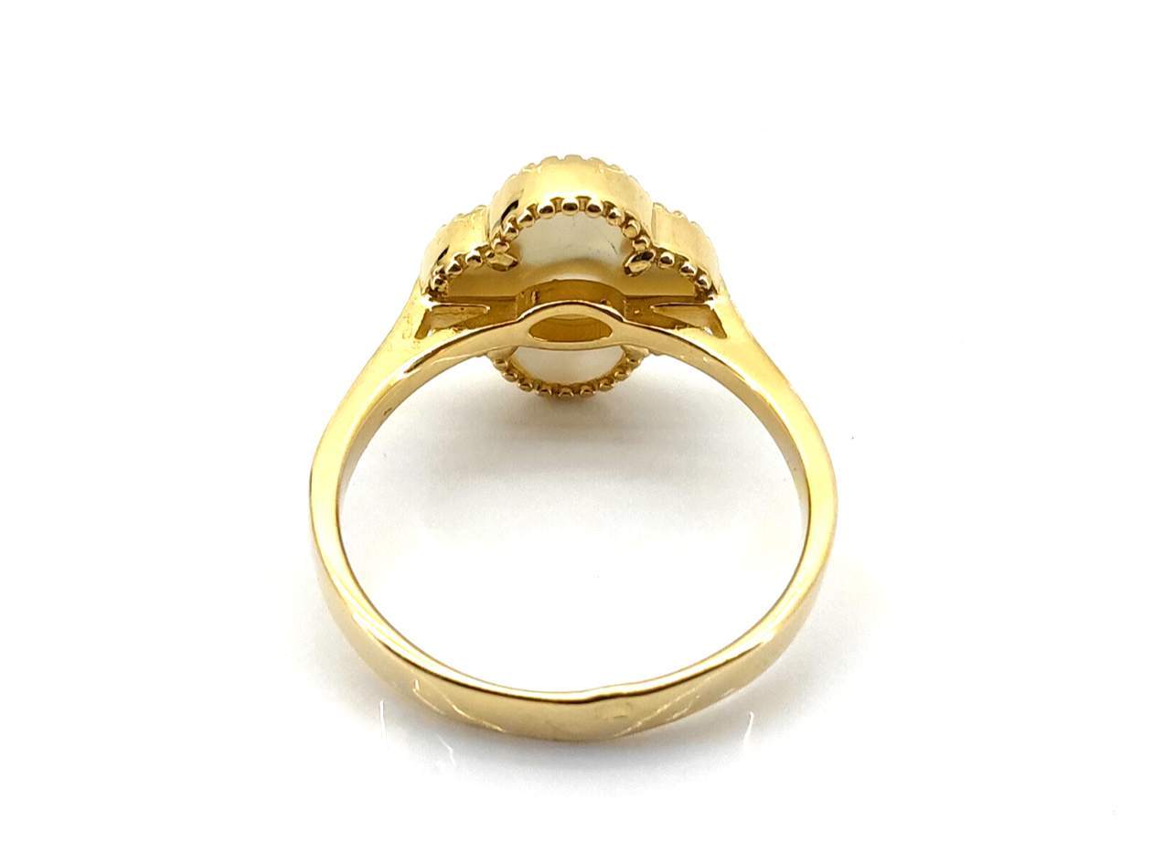 Sortija Oro 18k Con Cuarzo - Imagen 4