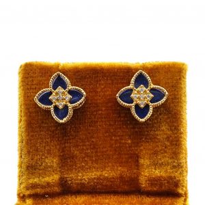 Pendientes Oro 18k Con Circonita