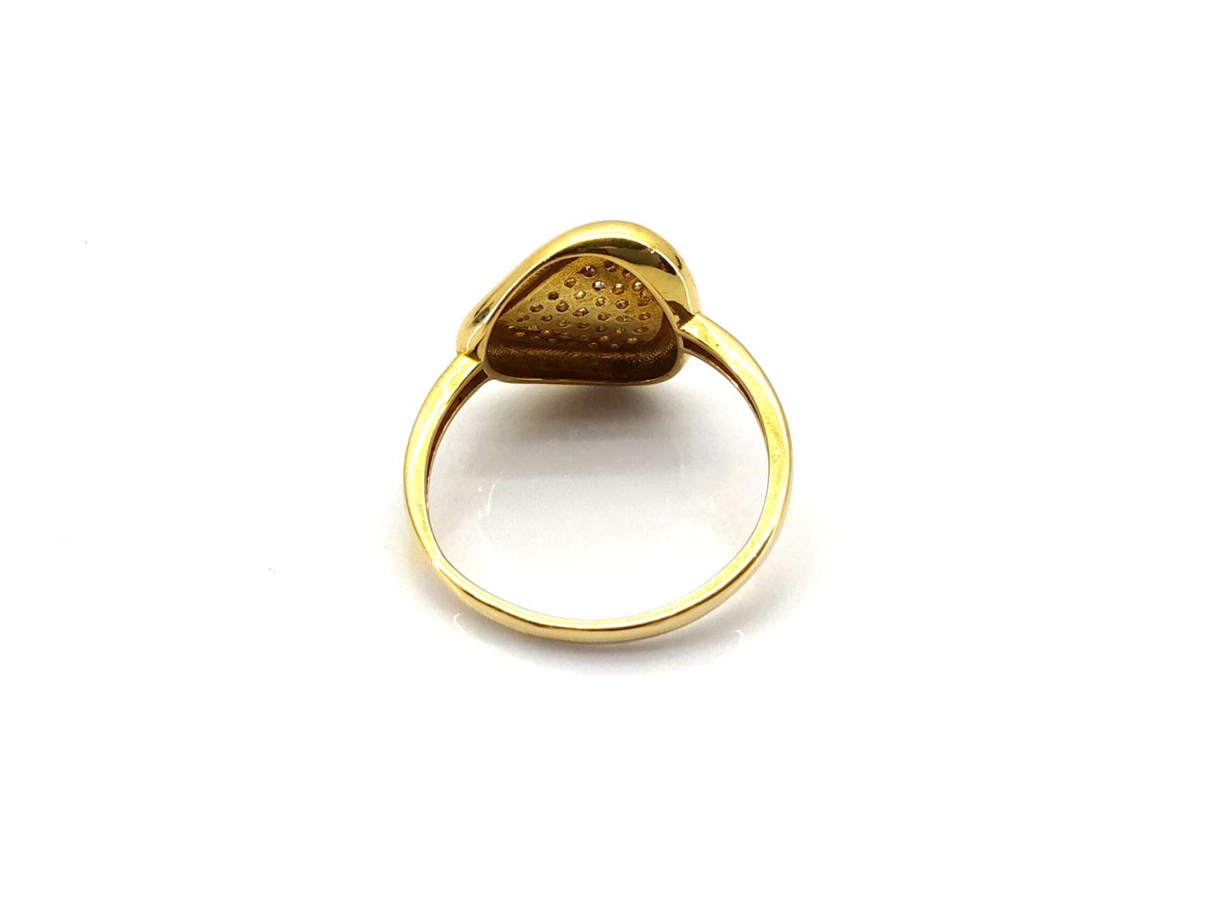 Anillo Oro 18k Con Circonita - Imagen 4