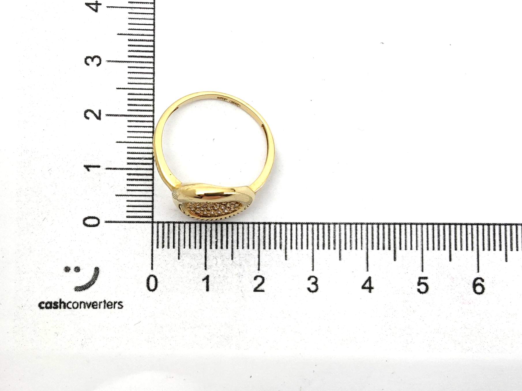 Anillo Oro 18k Con Circonita - Imagen 5