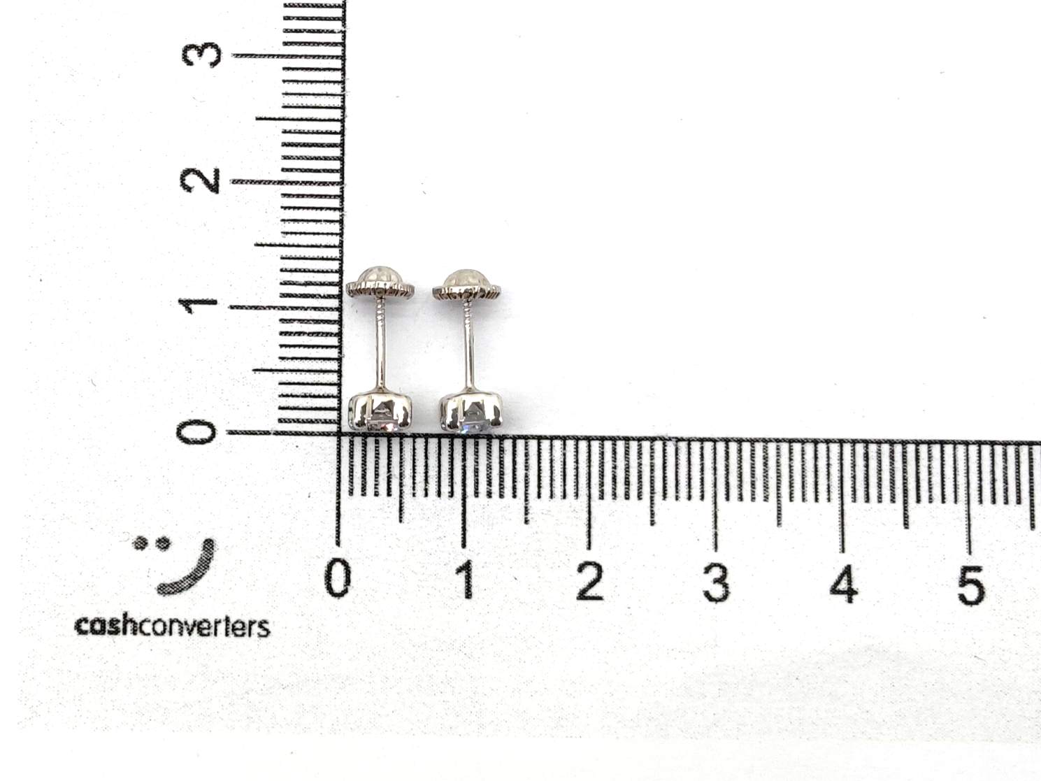 Pendientes Oro 18k Con Circonita - Imagen 4