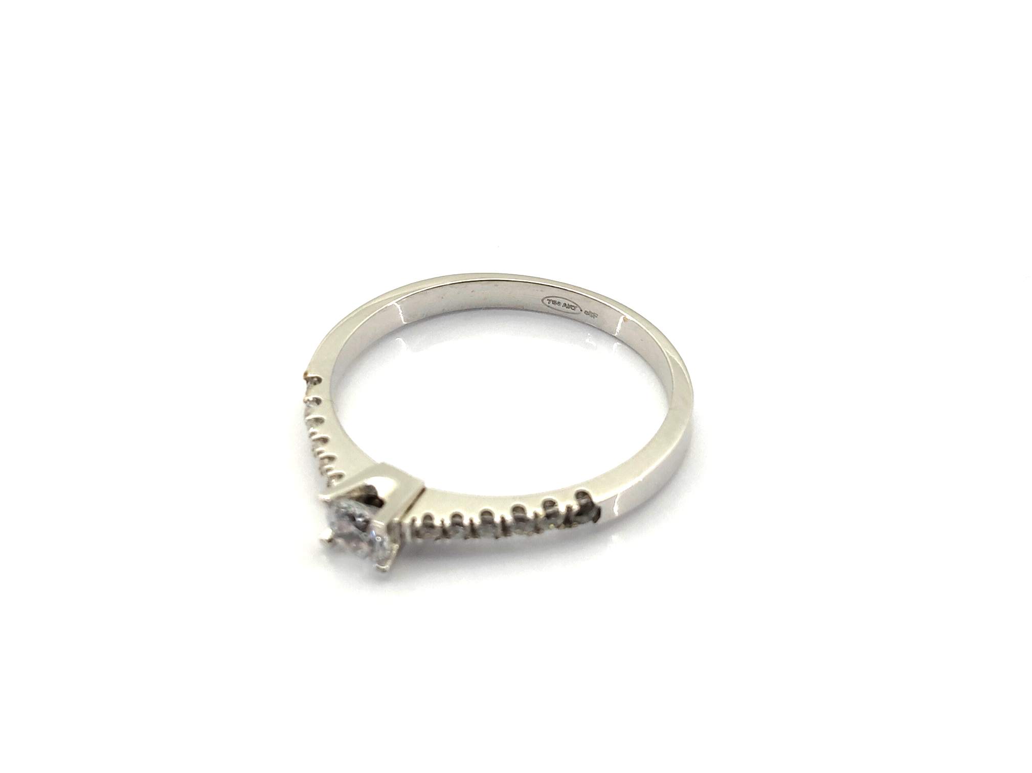 Sortija Oro 18k Con Circonita - Imagen 3