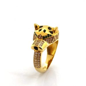 Sortija Oro 18k Con Circonita