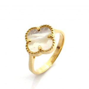 Anillo Oro 18k Con Circonita
