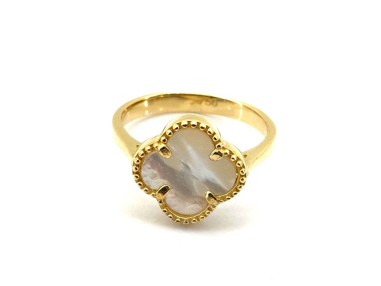 Anillo Oro 18k Con Circonita - Imagen 2