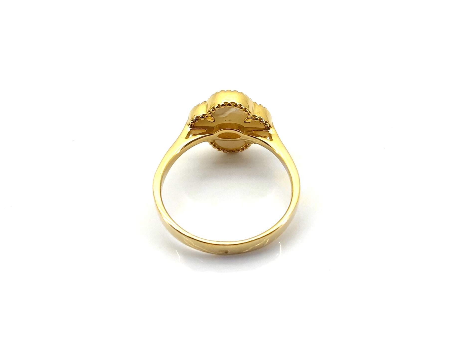 Anillo Oro 18k Con Circonita - Imagen 4