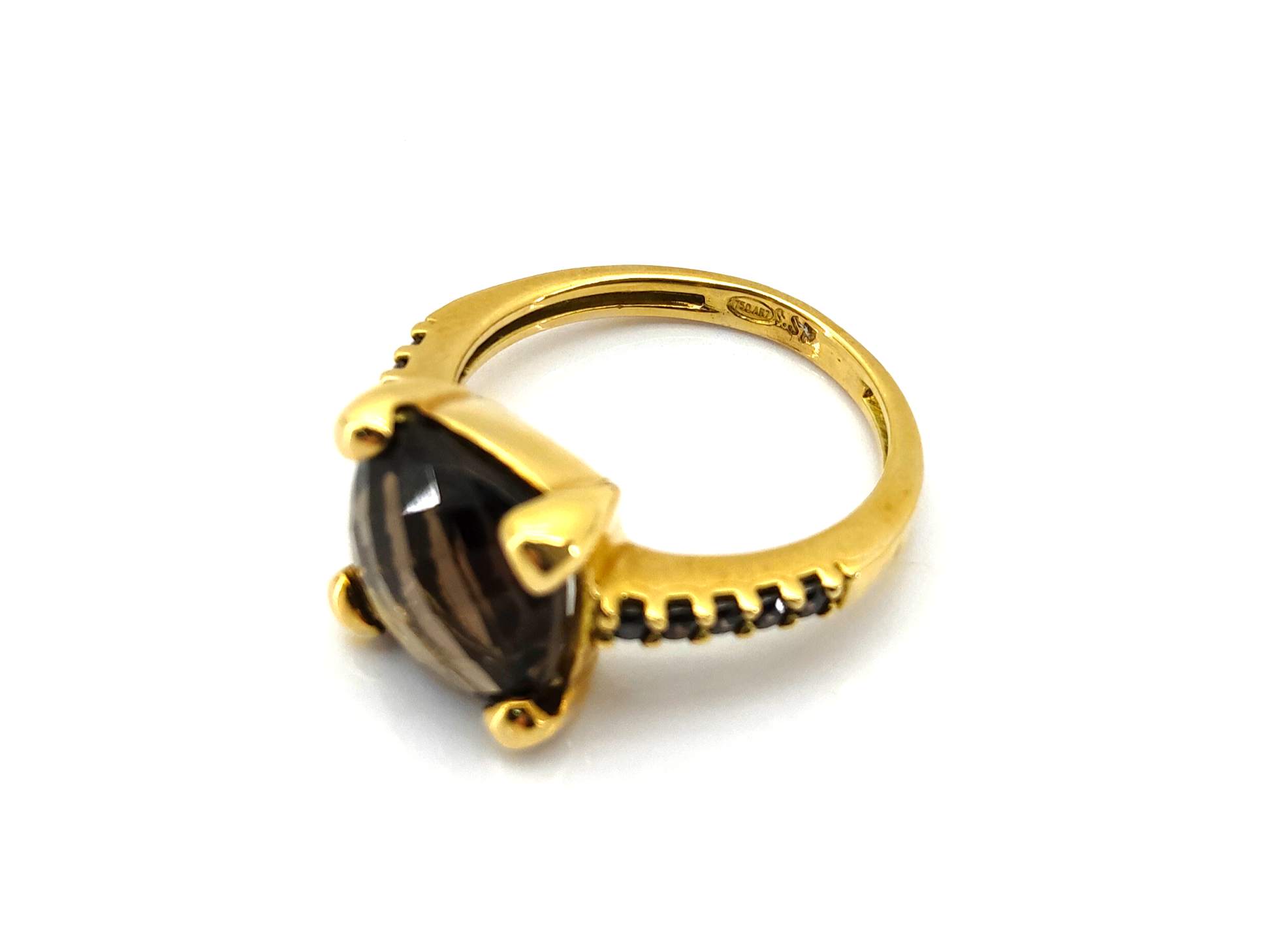 Sortija Oro 18k Con Circonita - Imagen 3