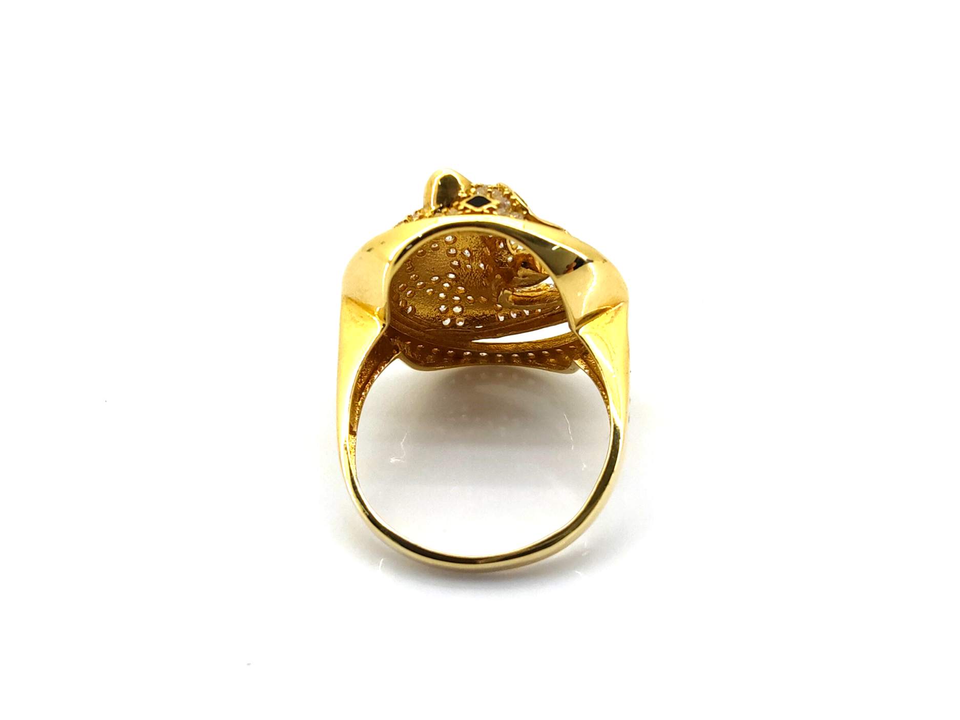 Anillo Oro 18k Con Circonita - Imagen 4