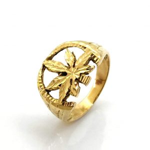 Sello Oro 18k Con Circonita