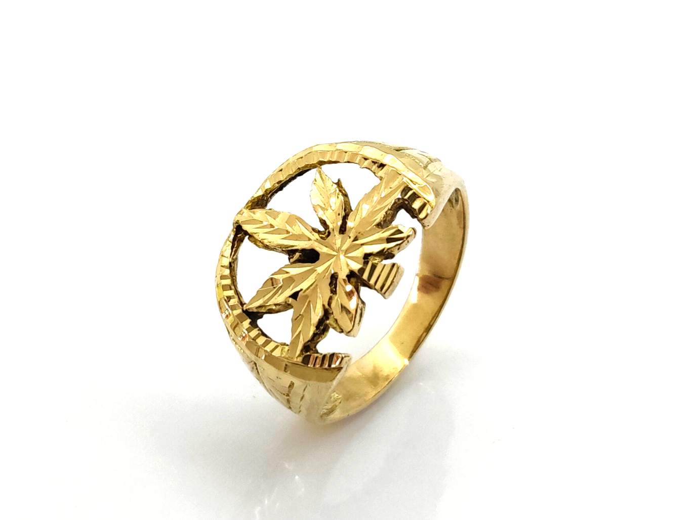 Sello Oro 18k Con Circonita