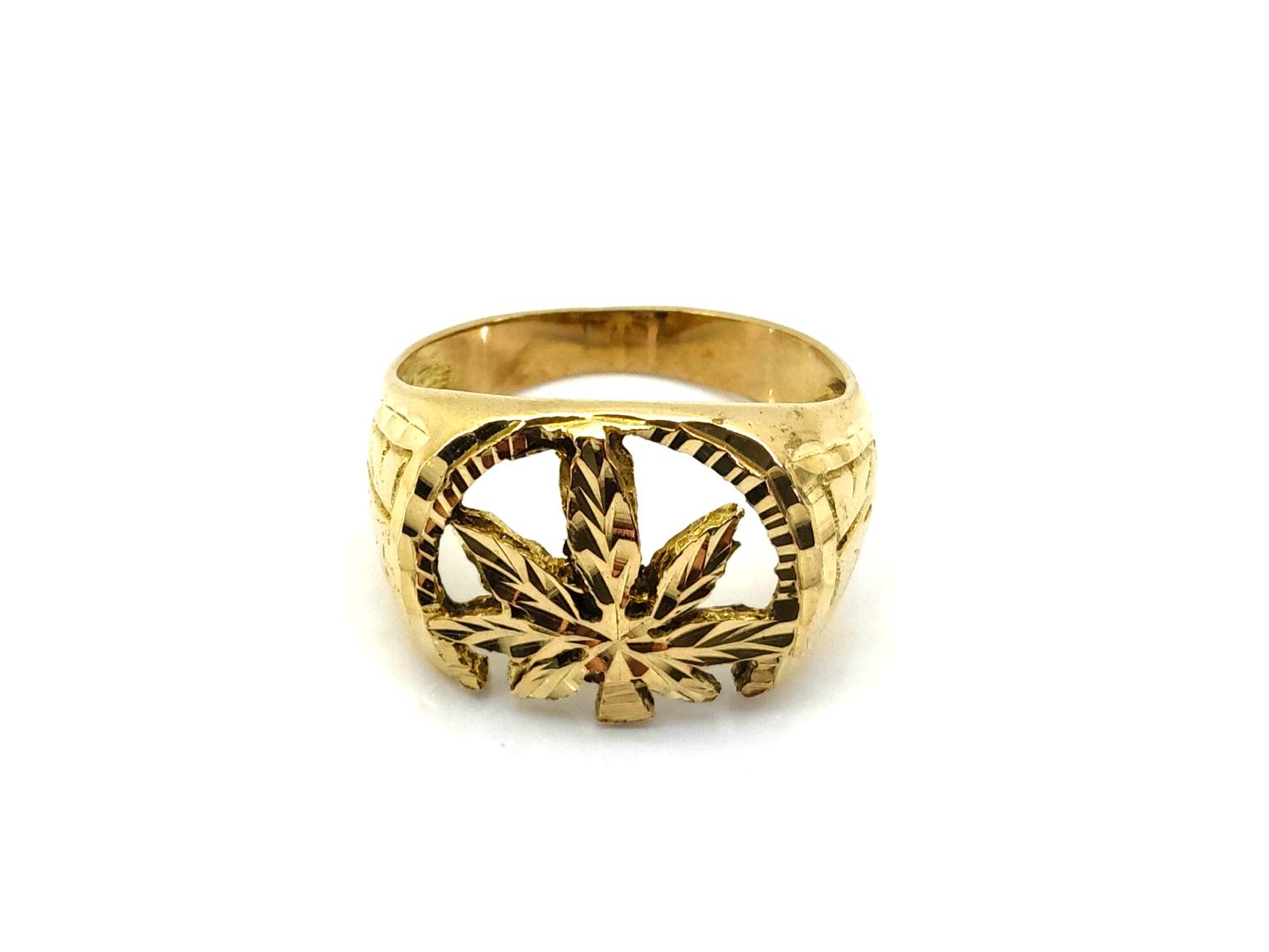 Sello Oro 18k Con Circonita - Imagen 2