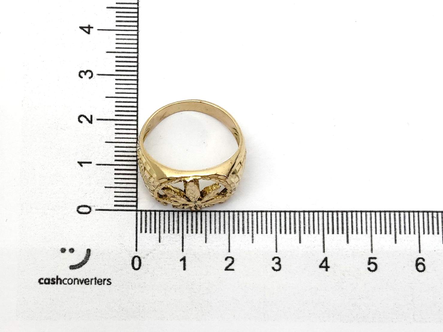 Sello Oro 18k Con Circonita - Imagen 5