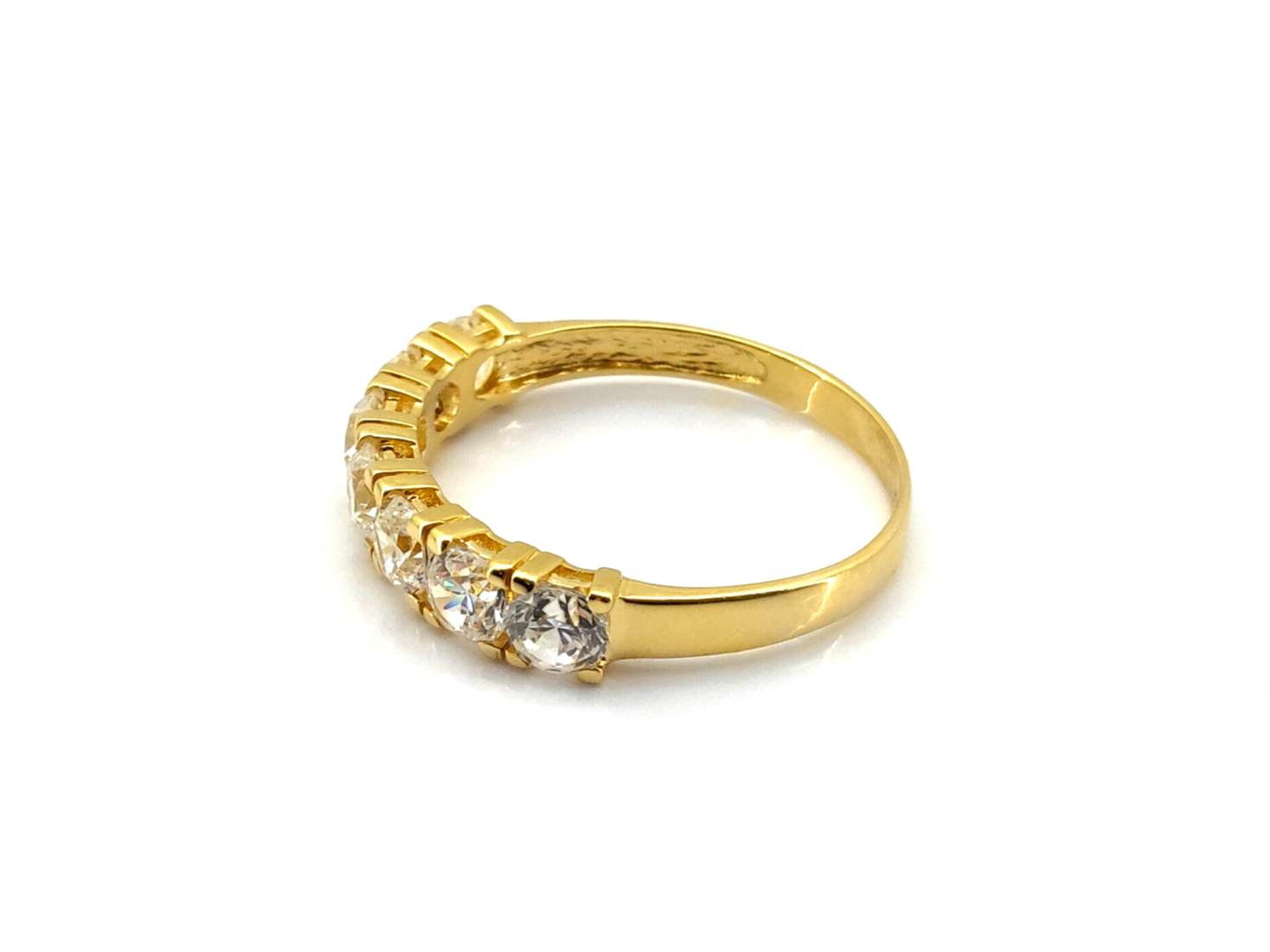 Anillo Oro 18k Con Circonita - Imagen 3