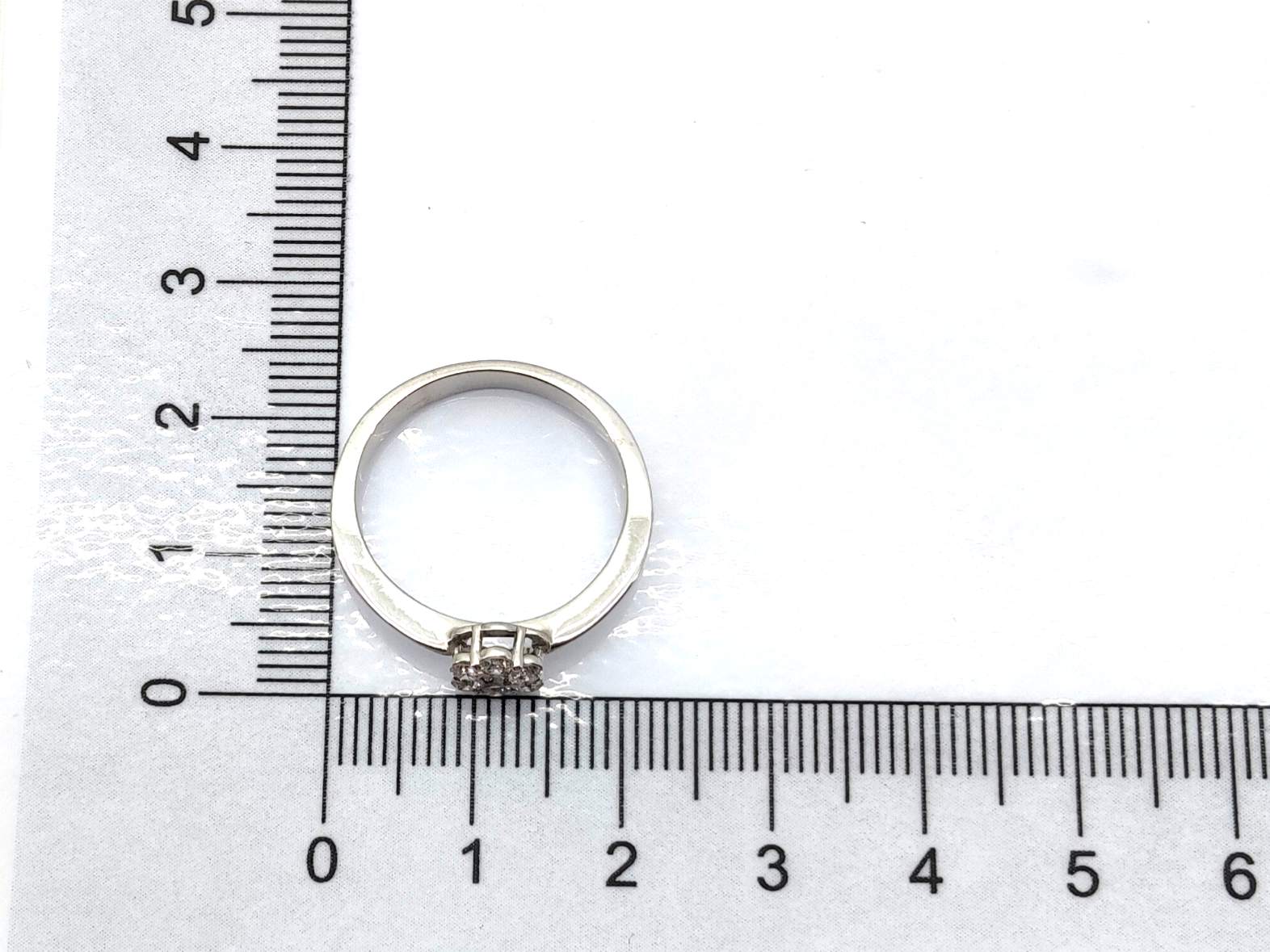Sortija Oro 18k Con Diamante - Imagen 5