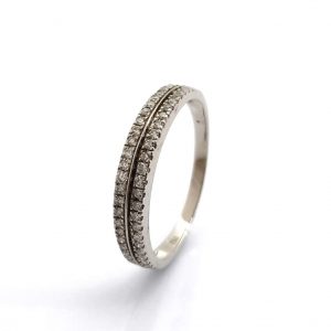 Sortija Oro 18k Con Diamante
