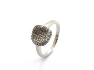 Anillo Oro 18k Con Diamante