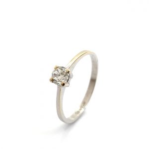 Sello Oro 18k Con Diamante