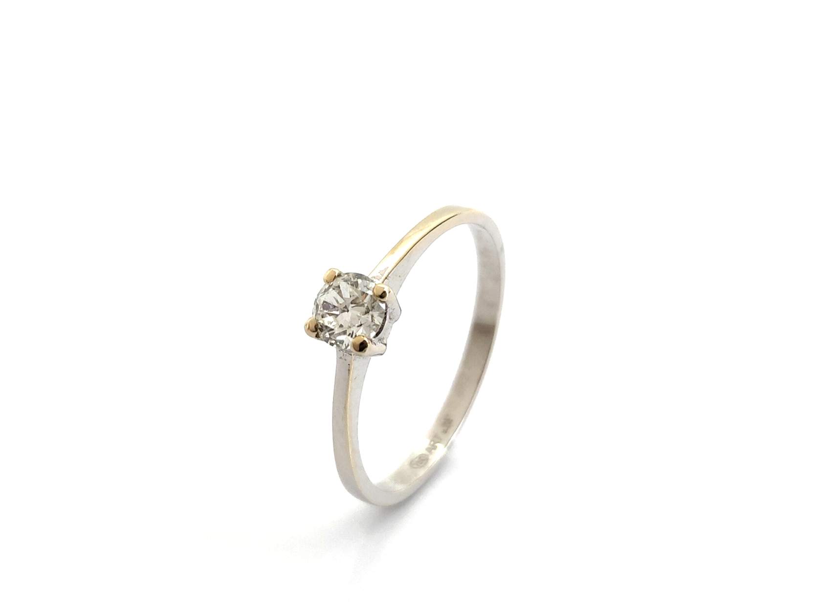 Sello Oro 18k Con Diamante
