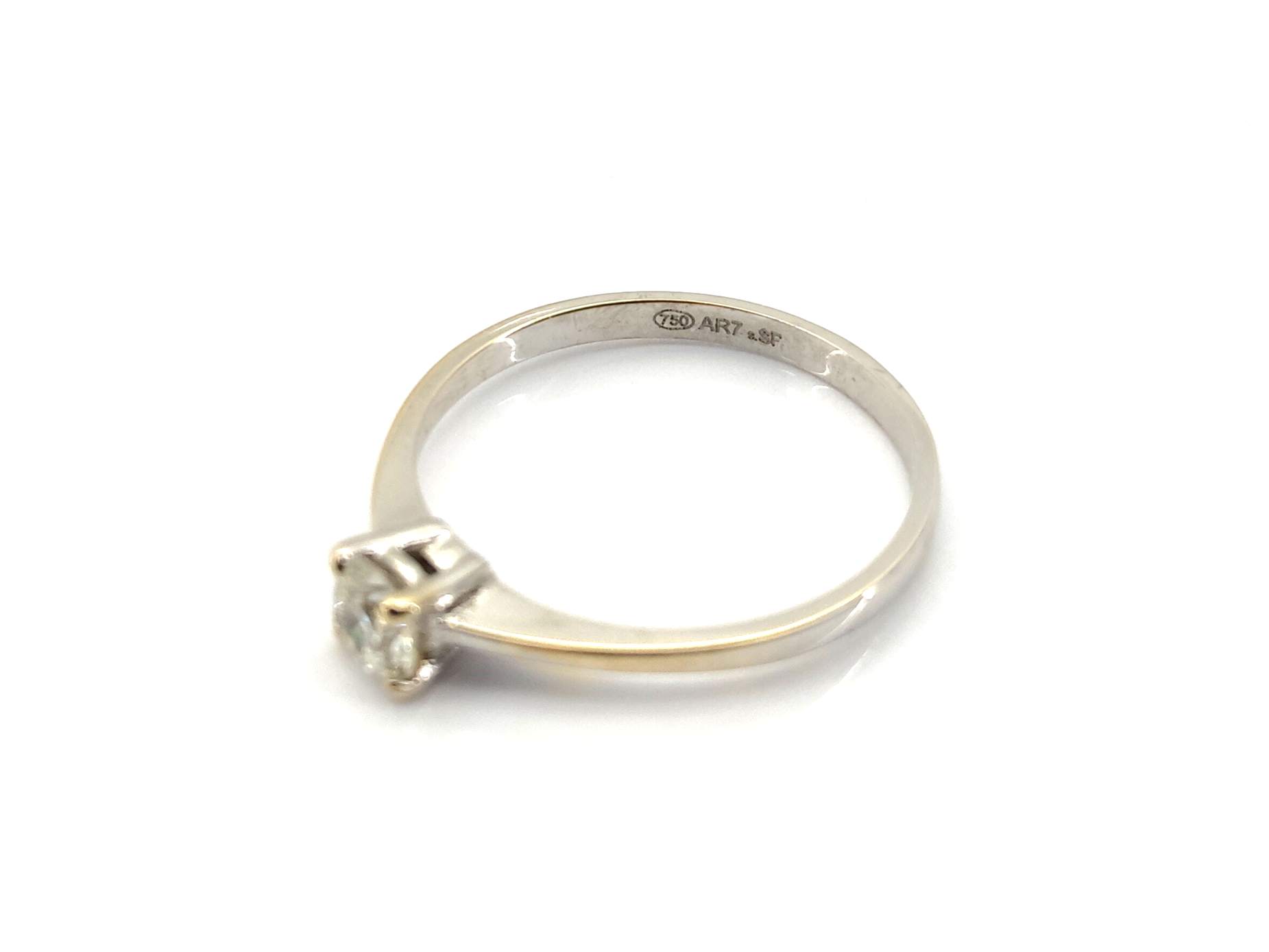 Sello Oro 18k Con Diamante - Imagen 3