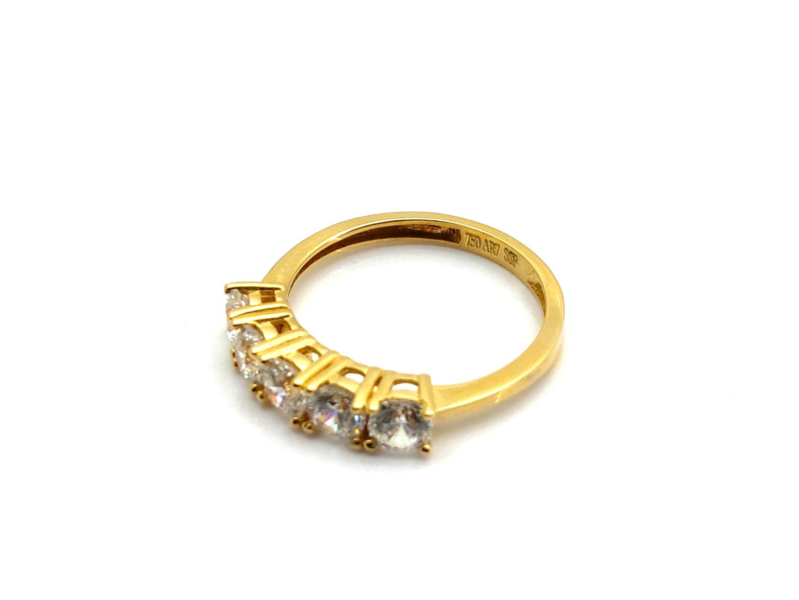 Sortija Oro 18k Con Circonita - Imagen 3