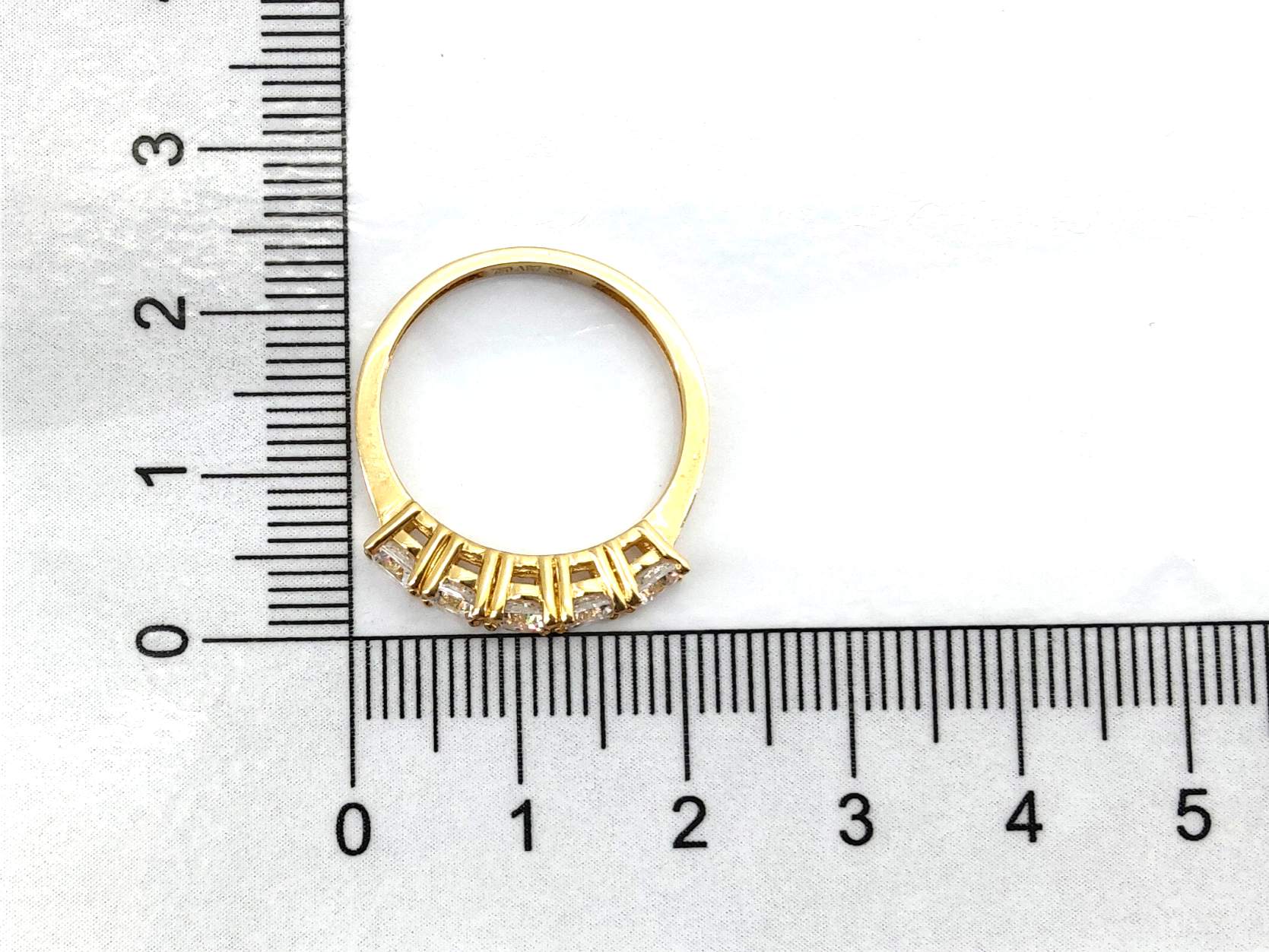 Sortija Oro 18k Con Circonita - Imagen 5