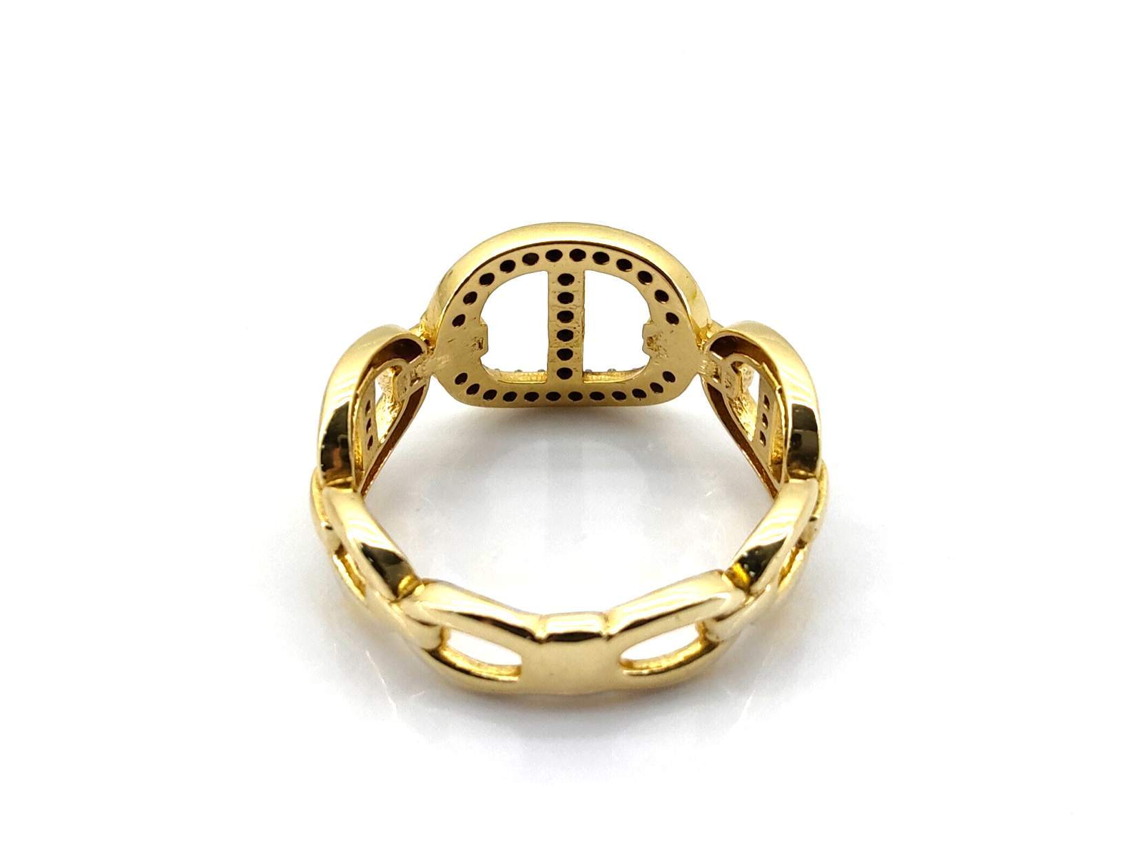 Sortija Oro 18k Con Circonita - Imagen 4