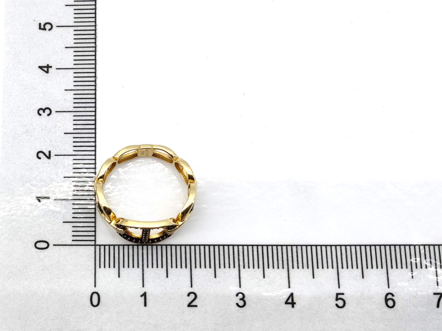 Sortija Oro 18k Con Circonita - Imagen 5