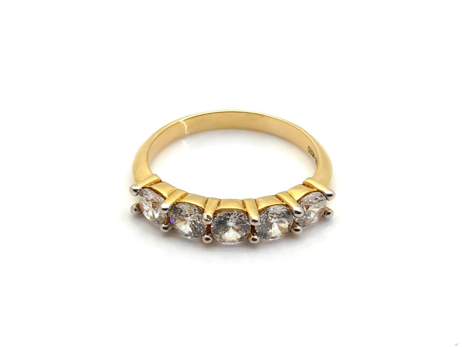 Sortija Oro 18k Con Circonita - Imagen 2