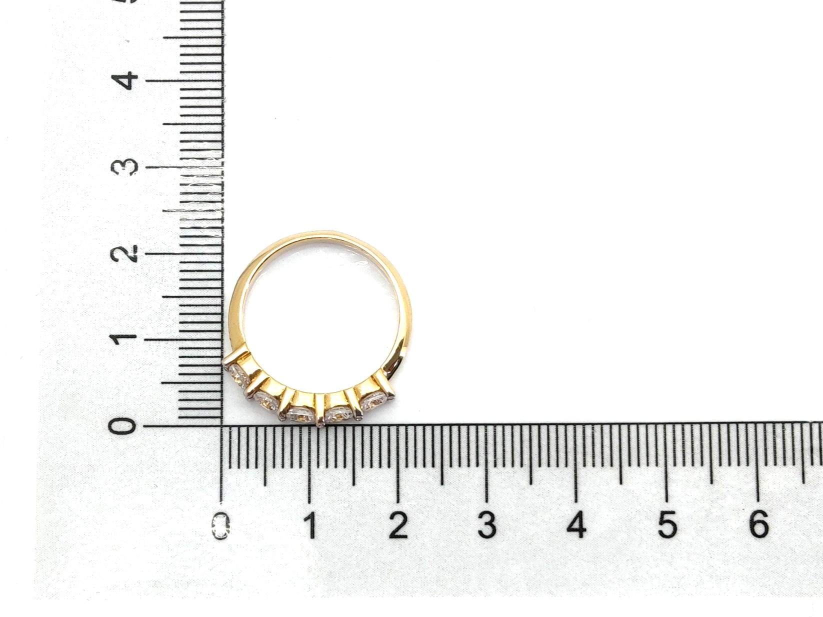 Sortija Oro 18k Con Circonita - Imagen 5