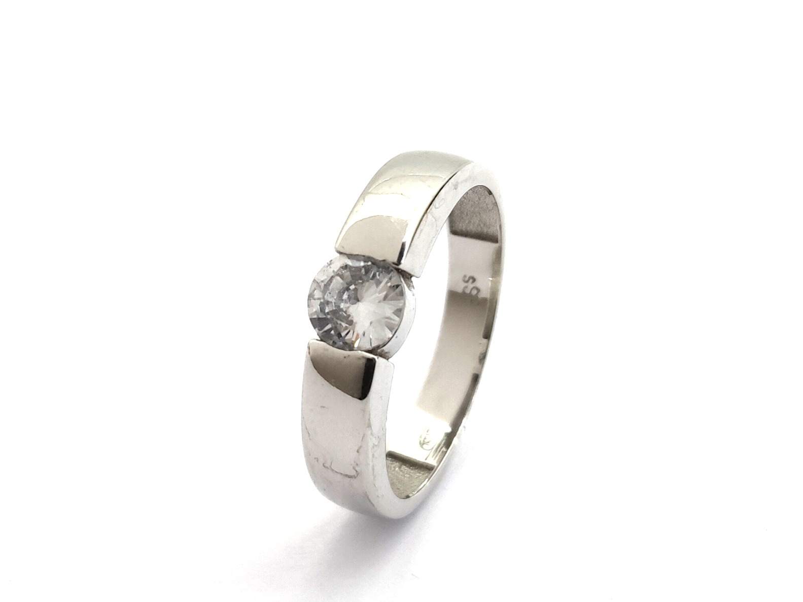 Sortija Oro 18k Con Circonita
