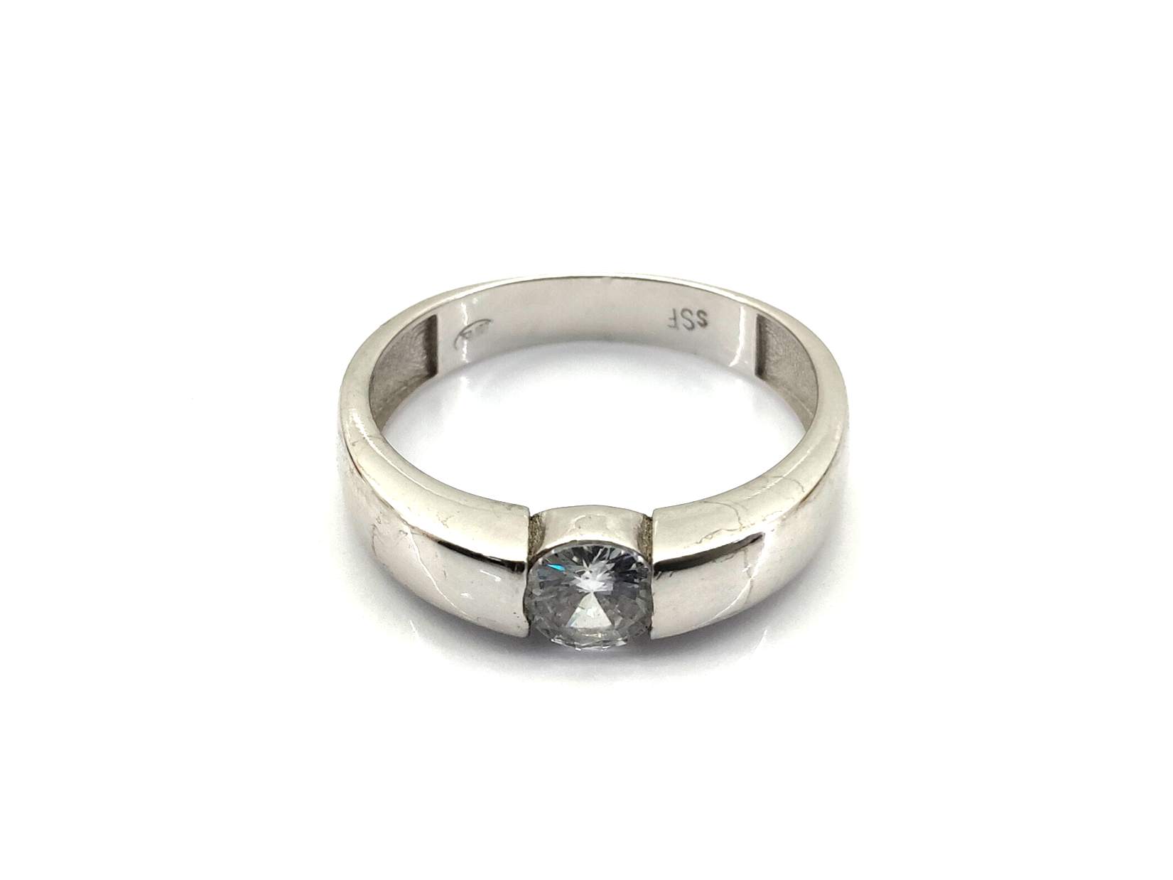 Sortija Oro 18k Con Circonita - Imagen 2