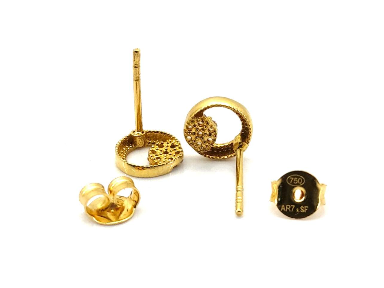 Pendientes Oro 18k - Imagen 3