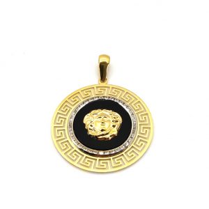 Colgante Oro 18k Con Circonita