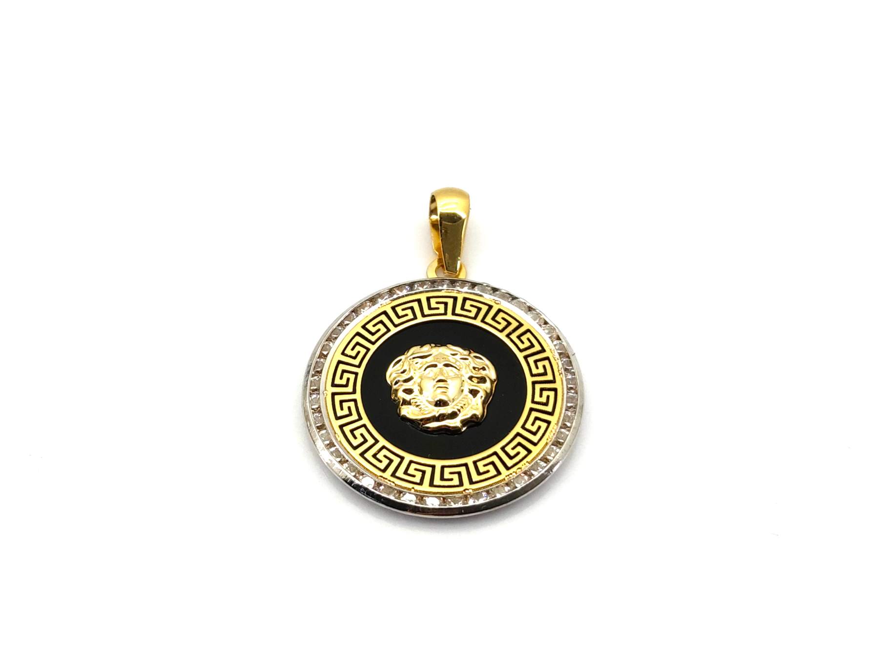 Colgante Oro 18k Con Circonita