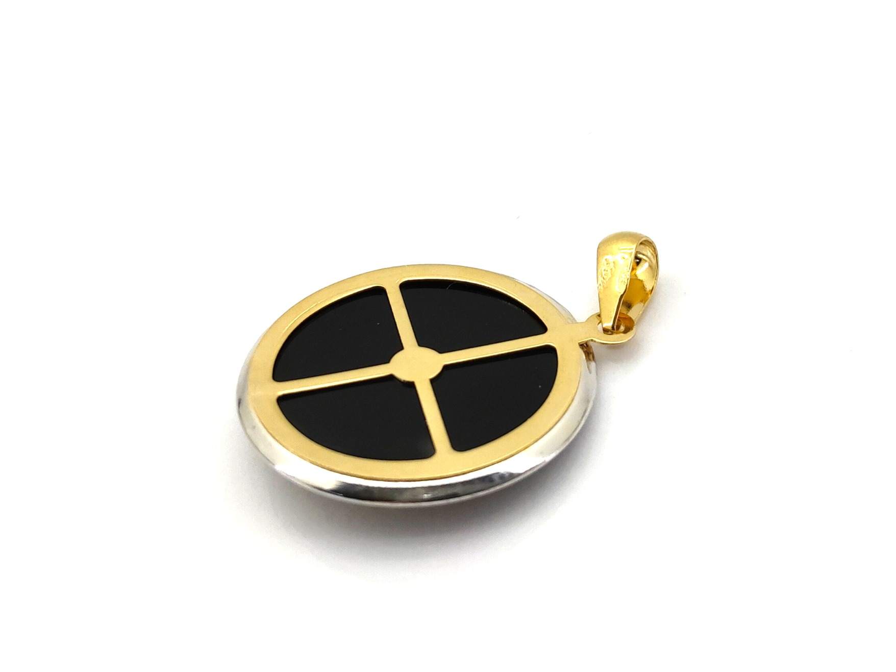 Colgante Oro 18k Con Circonita - Imagen 3
