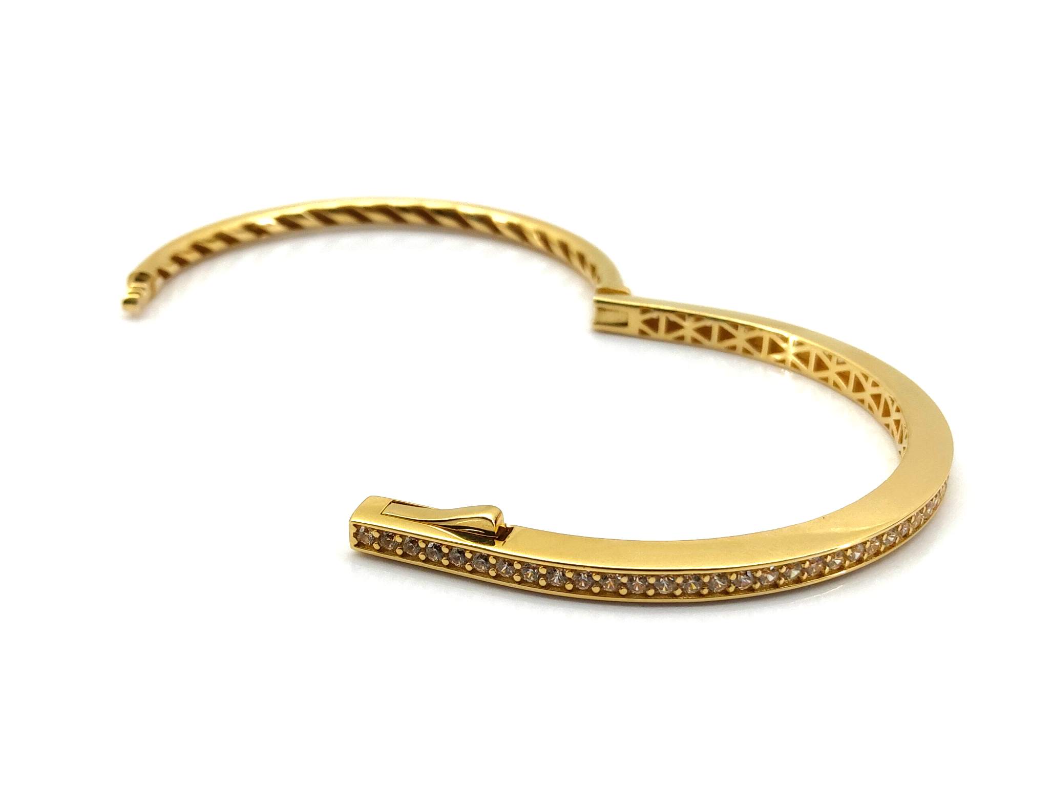 Pulsera Oro 18k Con Circonita - Imagen 3