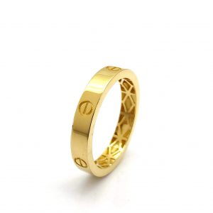 Sortija Oro 18k Con Circonita