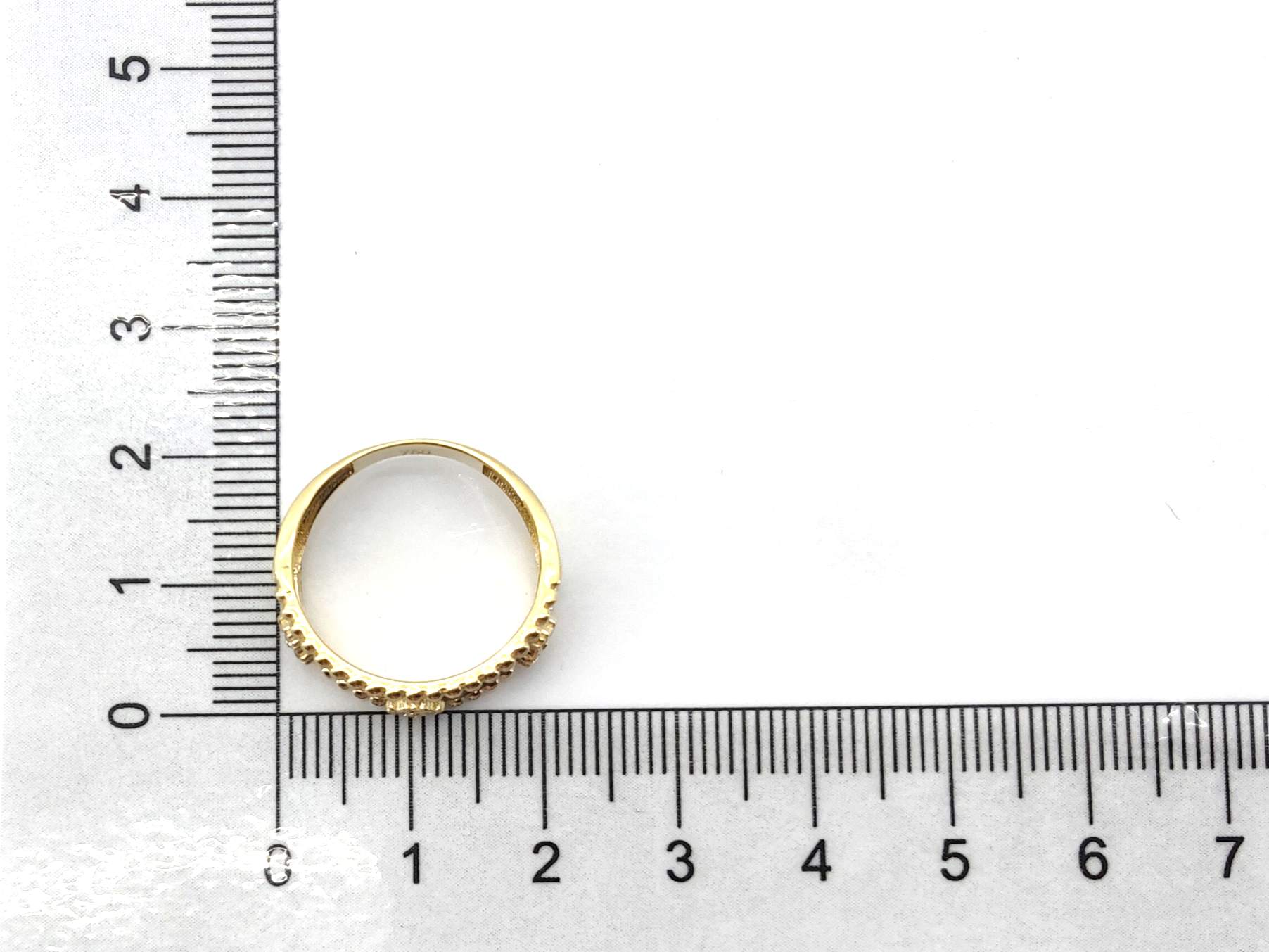 Anillo Oro 18k Con Circonita - Imagen 5